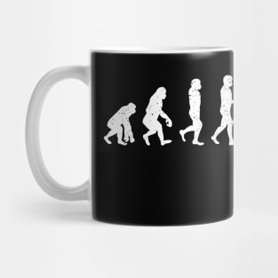 Skydiving Evolution Skydiver Parachuting Mug